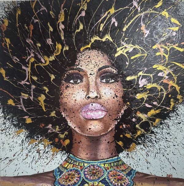 Darren McKay- Afro Girl - 120x120