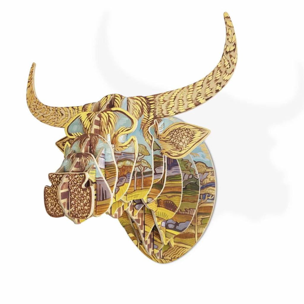 Painted Nguni SAVANNA The Artists Gallery