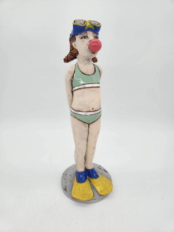 Maureen Visage- ...And The Living is Easy- Sculpture