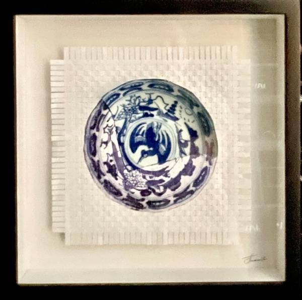 Juanita Oosthuizen-Chinese Porcelain - 28x28cm