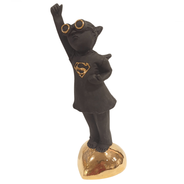 Large Lilipip - Supergirl with gold glasses