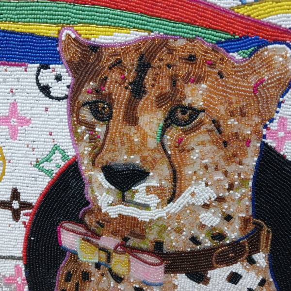 Boss Lady Beadwork (Framed) - Image 3