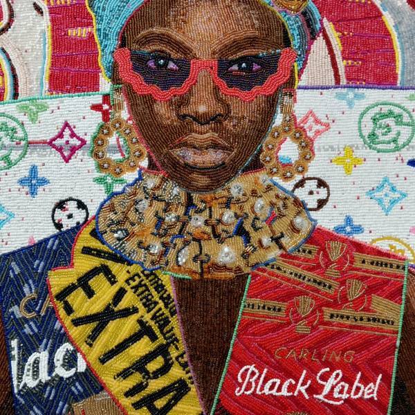 Boss Lady Beadwork (Framed) - Image 2