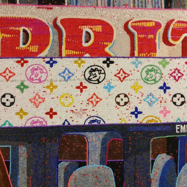 Boss Lady Beadwork (Framed) - Image 4