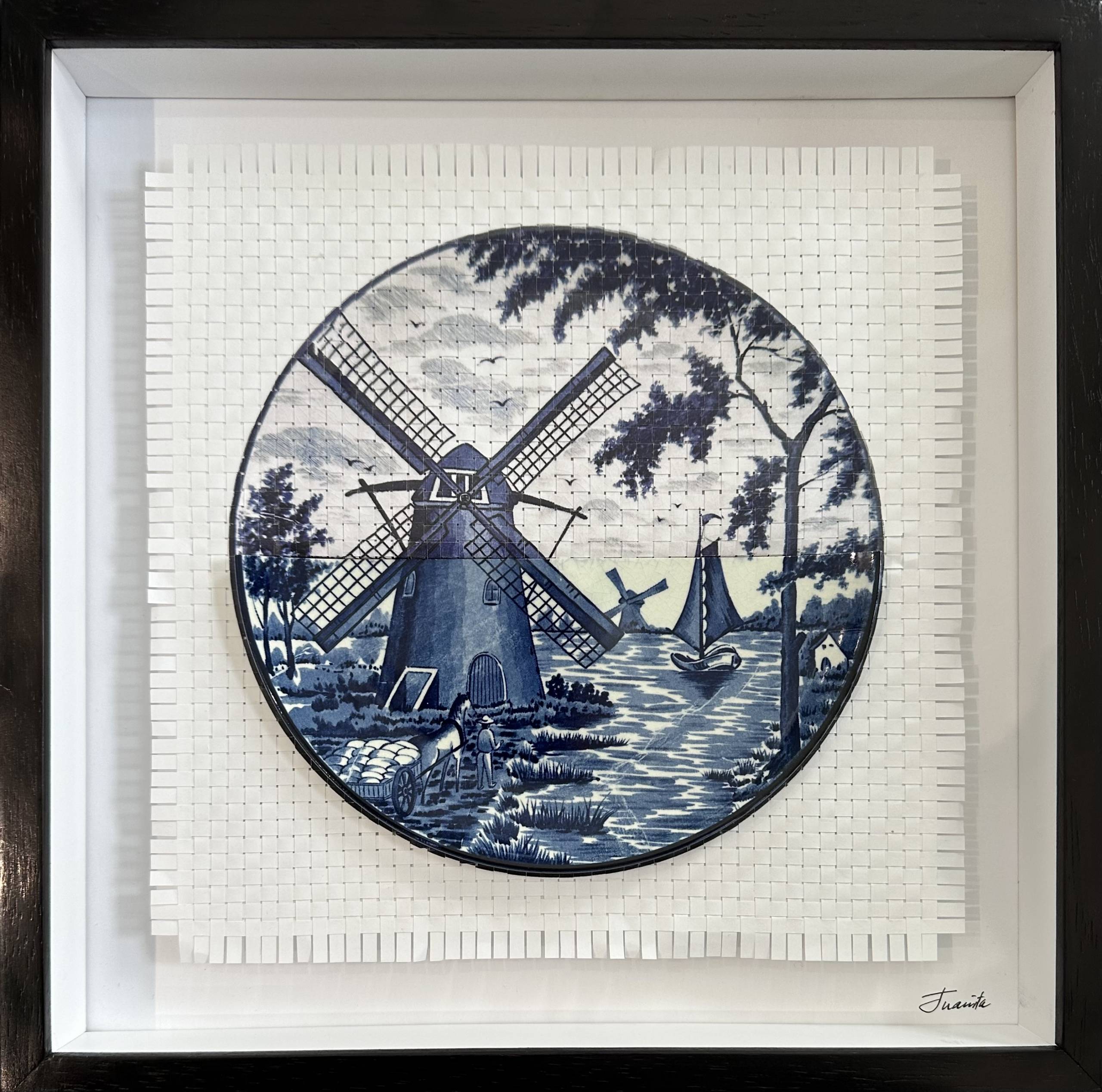 Broken but Healed - Dutch Porcelain Paper Weave 2