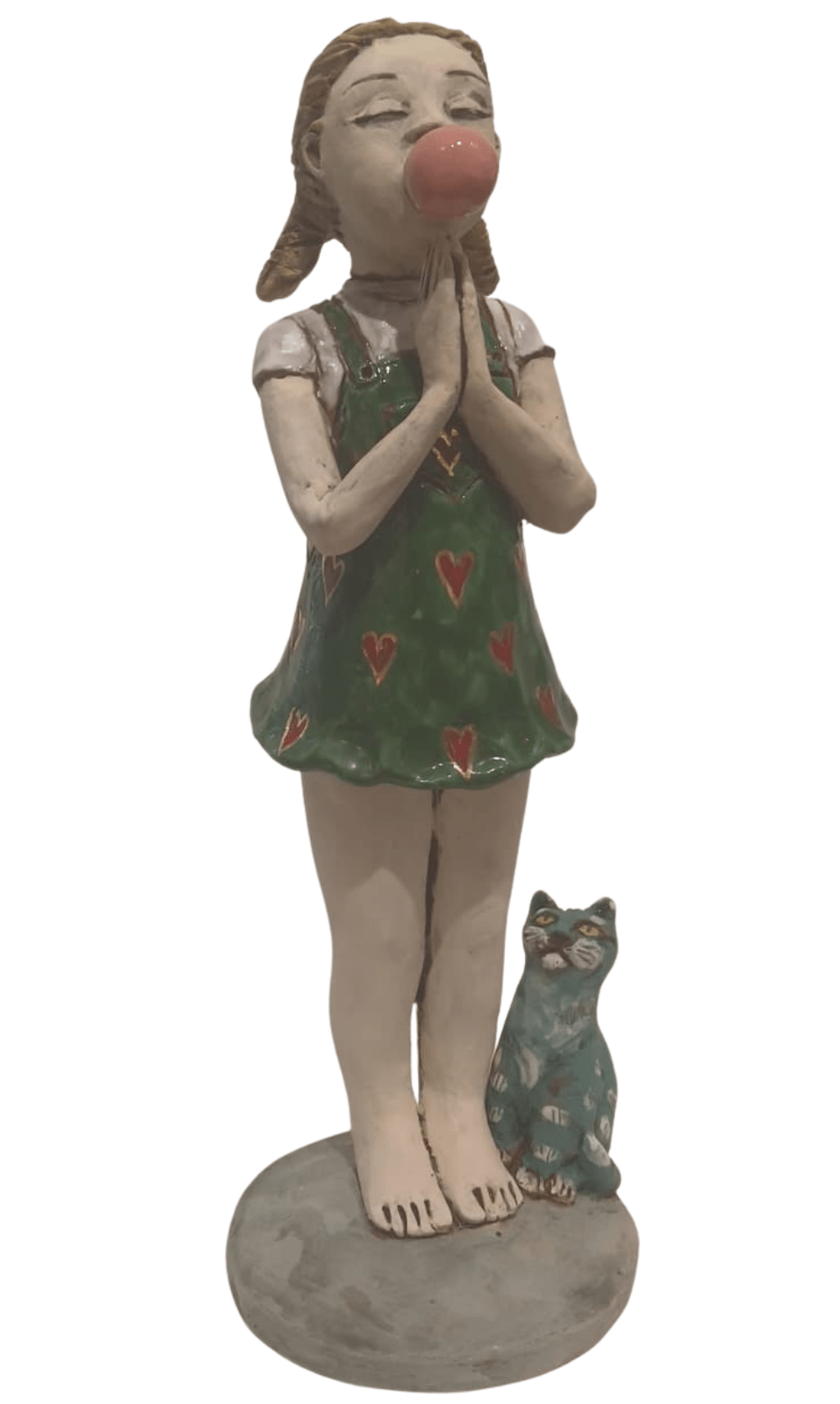 Girl With Cat