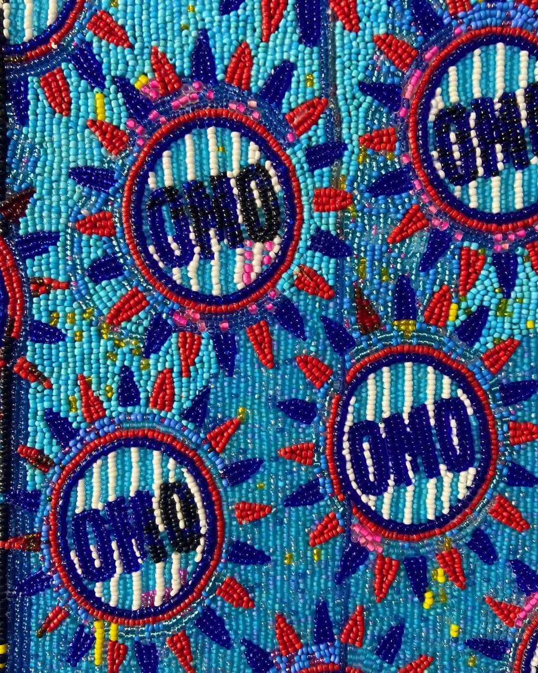 Omo & A Castle Of Hope Beadwork (Framed) - Image 4